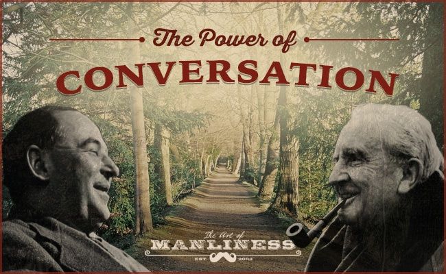 artofmanliness's tweet photo. The Power of Conversation: A Lesson from CS Lewis and JRR Tolkien https://t.co/A9O00CN8aV https://t.co/qQK4GUW9GM