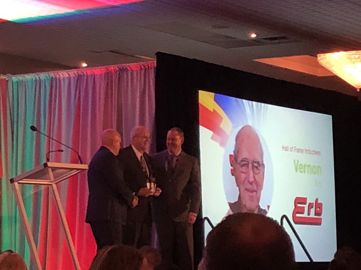 Congrats Vernon of @ErbTransport on being inducted to the @JAWatRegion #entrepreneur hall of fame! Everyone can use a little bit of that #HardWork and #CountrySoul you have! #JAWRHOF18