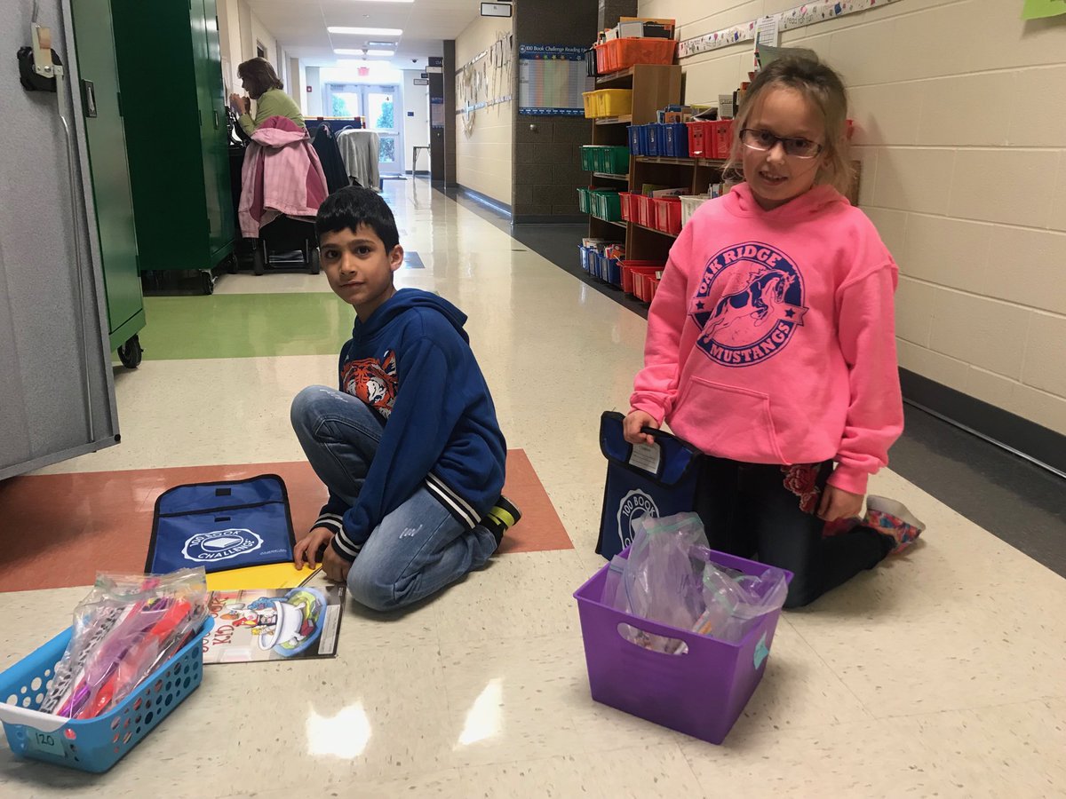 Great job reaching those reading goals!! #ORmustangs #EL #100bookchallange