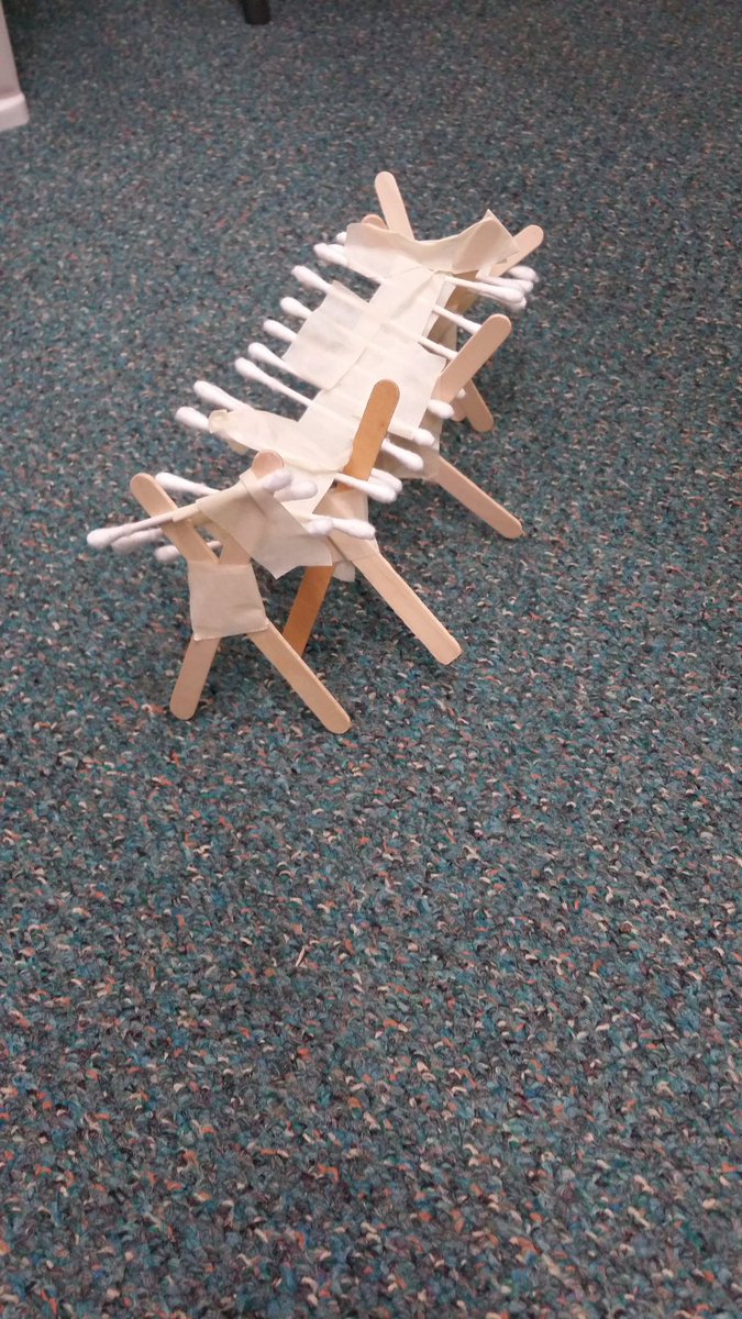 JLaFehr's tweet photo. Constructing a bone bridge! Halloween Stem @jasongribble @gianina_meli @RCSDPIRATES https://t.co/8dUJnqwPNB