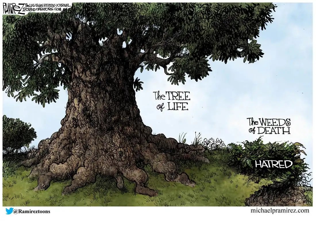 tcottruth's tweet image. The Left will soon desecrate the Tree of Life!