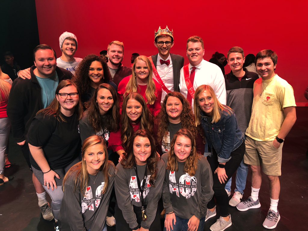 So proud of our very own Jase Hueser and Jack Clark for participating in Alpha Phi’s King of Hearts! Congratulations, King Jase!