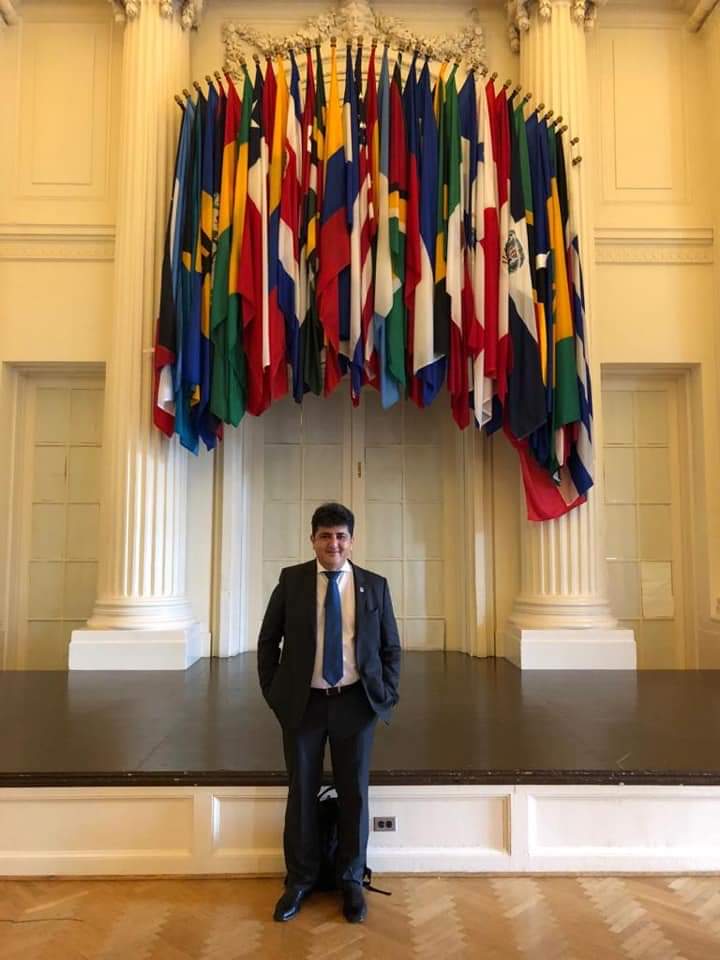 fabiansoriaok's tweet image. Reunión en la sede de la #OEA ante el Secretario General de los #EstadosAmericanos Dr Luis Almagro Lemes, dialogando sobre las acciones de la #OEA, en particular la articulación con #Argentina sobre la #EducaciónSuperior