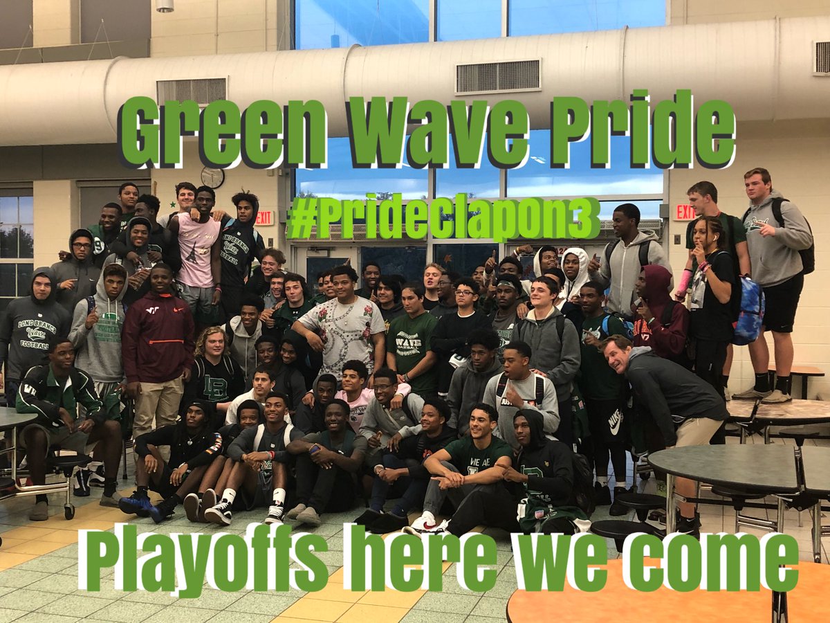 WaveMoms's tweet photo. Playoffs here we come!
Tomorrow 7PM @ Long Branch
LBHS vs Middletown North
You don’t want to miss it!
#Prideclapon3 #LongBranchGreenWave #WavePride #WaveFootball #WaveAthletics #GreenWaveFootball #LongBranchNJ #LBHSPride https://t.co/xcBXWmK5fO