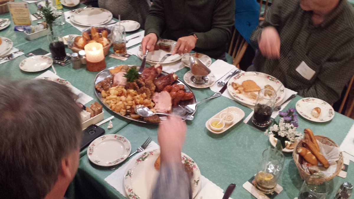 HeyAlfredoDBA's tweet image. German food, beer, and music! 

Couldn&apos;t have asked for a better venue for our @cougorg meeting. 

@PROMATIS @oracleugs #gdpr #oracleadw