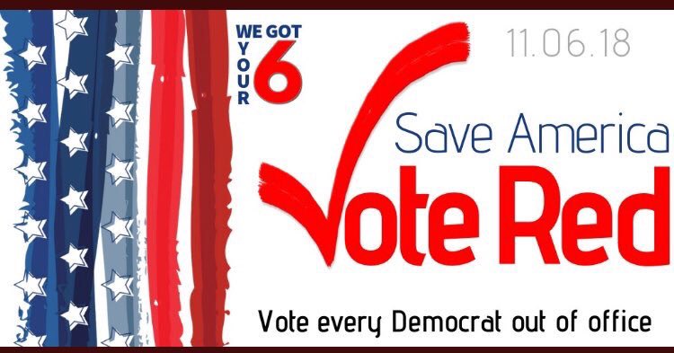 fefelion16's tweet photo. @realDonaldTrump @SenateDems @SenateGOP

SAVE TRUMP
SAVE AMERICA
America is calling

DEPLORABLES ARE GOING TO DO IT AGAIN!
VOTE REPUBLICAN🇺🇸 https://t.co/hVXmr01Oqm