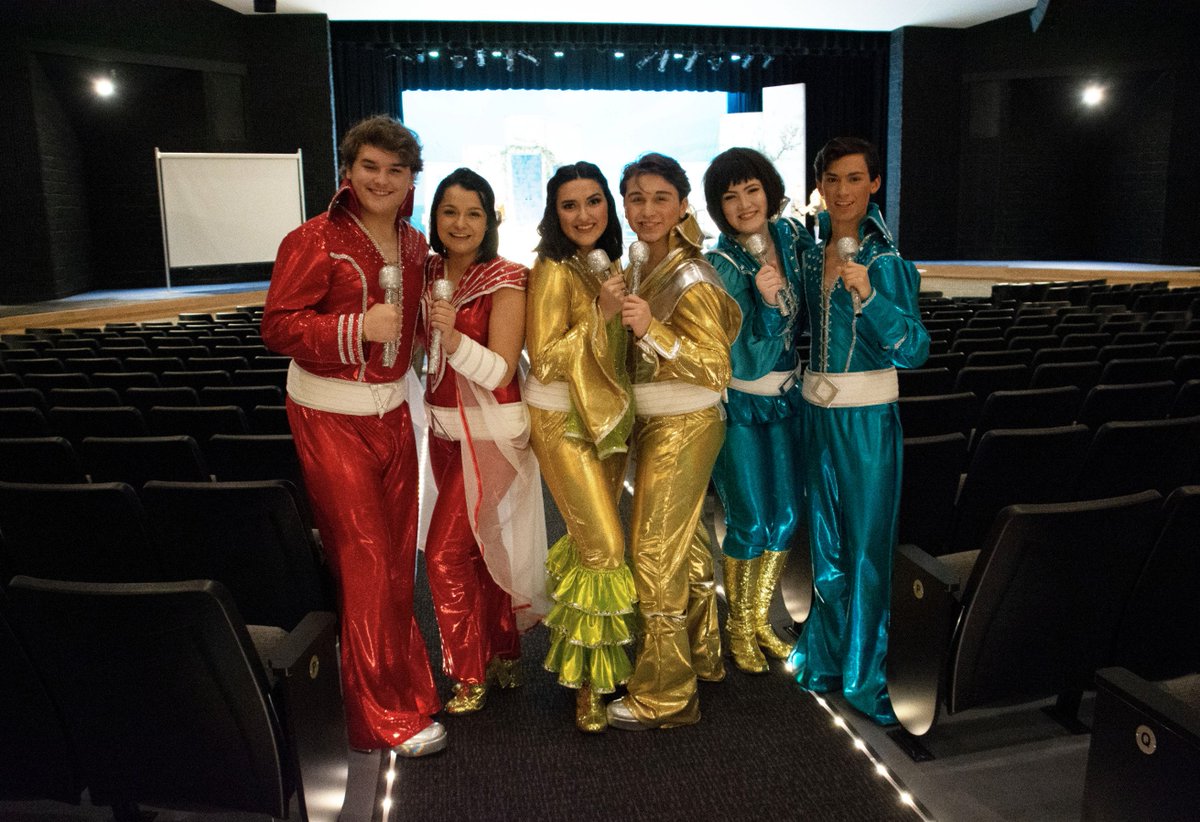 TheColonyHS's tweet photo. Theatre at The Colony excited to show off new-look Performing Arts Center with "Mamma Mia!" 📰 on front page of @LewisvilleISD's website: https://t.co/ZW83G0DCWx. #LISDculture @lostboy2015 https://t.co/I3hmnS8HQ0