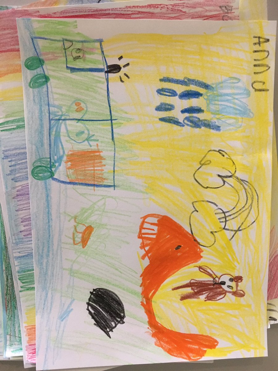 BCGSPosEd's tweet photo. Celebrating #PositiveEducationDay with our Year 1 Students finding Character Strengths in ‘The Day the Crayons quit’ and making shirts #ColourYourThreads @PESA_Aus https://t.co/X8tKxH21PX
