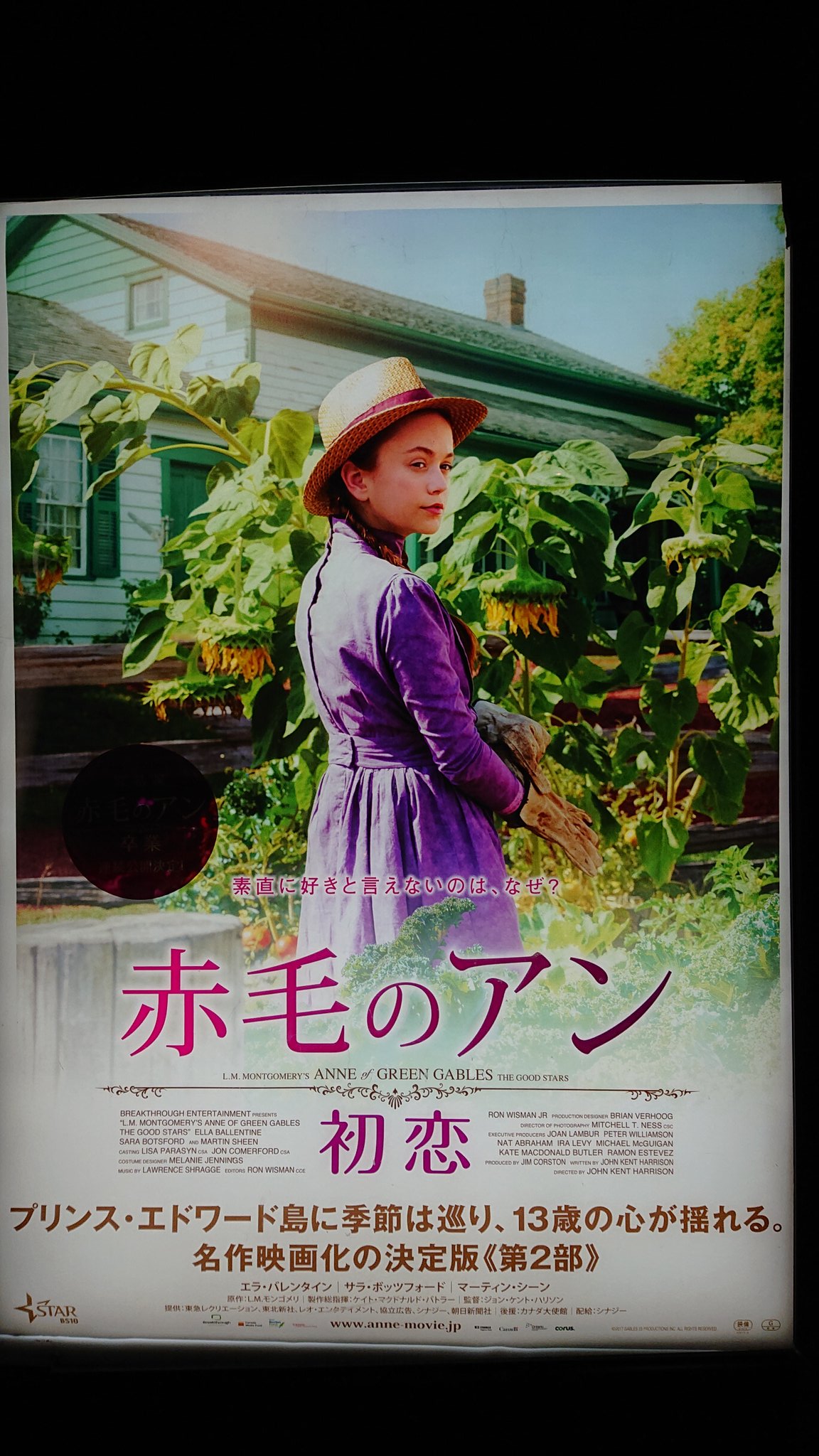 ふみ ㅅ 映画 赤毛のアン 初恋 を観てきました すごくよかった 観てて心地いい プリンスエドワード島の四季の風景も綺麗だし 演技もいいし 近々卒業編も観てみます T Co Dpn5bradt1 Twitter