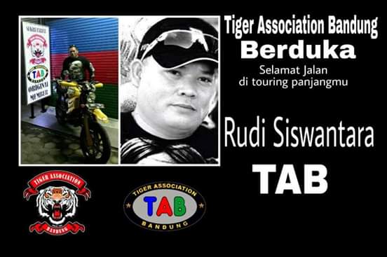 Innalillahi wa innaillaihi roji'un..KelBes Ikatan Tiger Cirebon MC Turut berduka cita sedalam sedalamnya ..Semoga Almarhum kang rudi TAB <a href="/Kallajengking/">Rudi Siswantara</a> <a href="/tabbandung/">TAB Bandung</a> Khusnul Khotimah dan Semoga amal ibadah Almarhum diterima dan diberikan tempat yg mulia disisi Allah SWT..#Aamiin