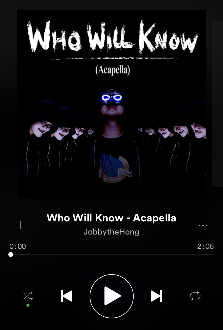Jobby On Twitter Who Will Know Acapella Is Now Available On