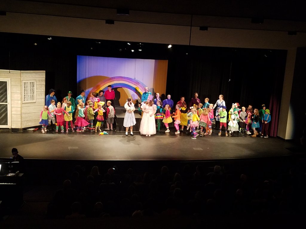Wizard of Oz.  Well Done!  So much talent.  #mocfv