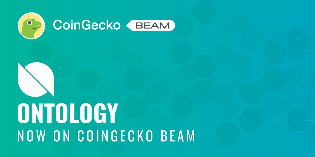 OntologyNetwork's tweet photo. For @coingecko users, find us at: https://t.co/4m5mbRQMwN. $ONT $ONG https://t.co/vDBEeDUPOn