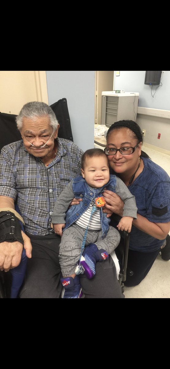 Last time my dad saw my son #ThrowbackThursday  RIP dad #bustamante #missmydad