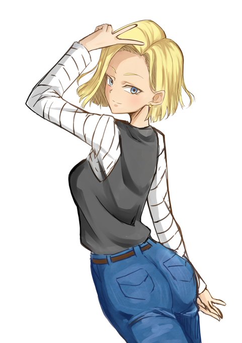 18号のtwitterイラスト作品 18号のtwitterイラスト作品