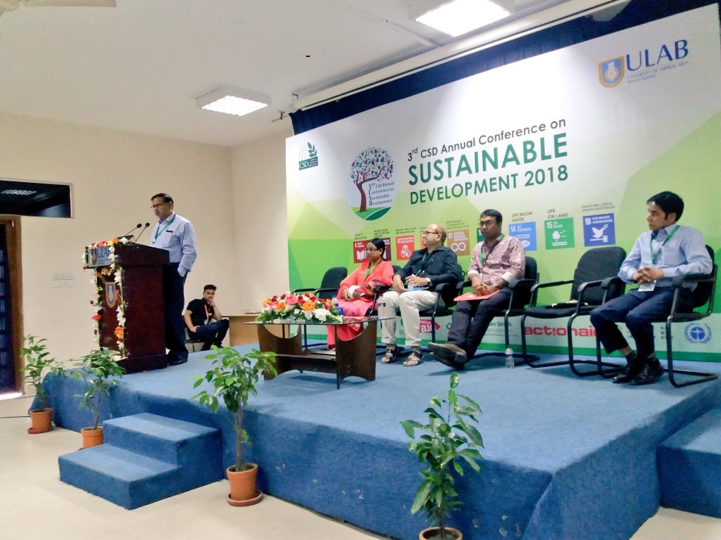 hmirfanullah's tweet photo. "#Adaptation projects are not about achieving the outputs, but the outcomes. Capacitating people & institutions is what we need through such projects. What people learn through a project is the real outcome we should look for." - @SaleemulHuq at #csd2018 @ULABian #climatechange https://t.co/Kgwi6DWwhi