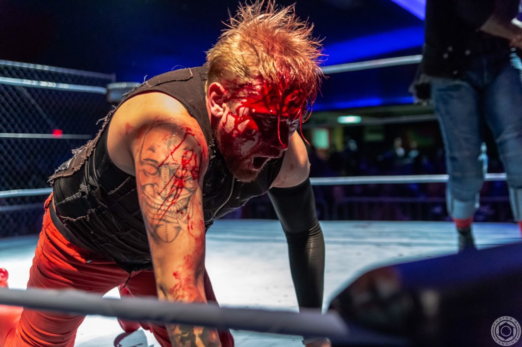 Dude. The #TalesFromTheRing main event was insane. More tomorrow.