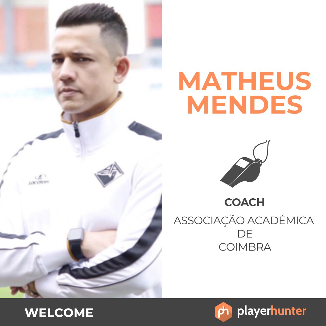 PlayerhunterBR's tweet photo. Estamos muito felizes em receber no #Playerhunter a página do Prof Matheus Mendes, técnico do time Sub-19 da @academicaoaf . Bem-vindo, Professor! #PlayerhunterBrasil #Futebol
#FutebolFeminino #FutebolDeBase #Futsal #FutsalFeminino #SejaVisto #SejaDescoberto #TheFootballNetwork https://t.co/tFhNrHxHDG