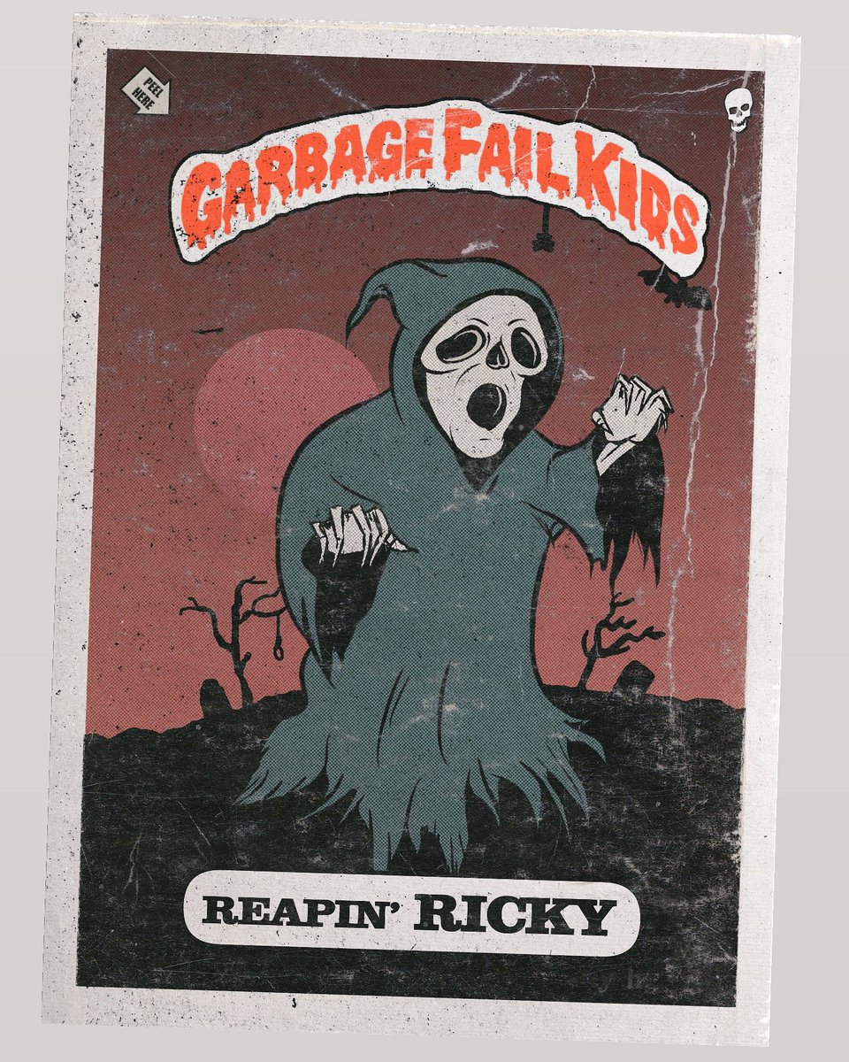 rizebelow_'s tweet photo. Reapin' Ricky - Garbage Fail Kids Limited Edition
@raychov x @RizeBelow_ https://t.co/C0eZ7trVSl