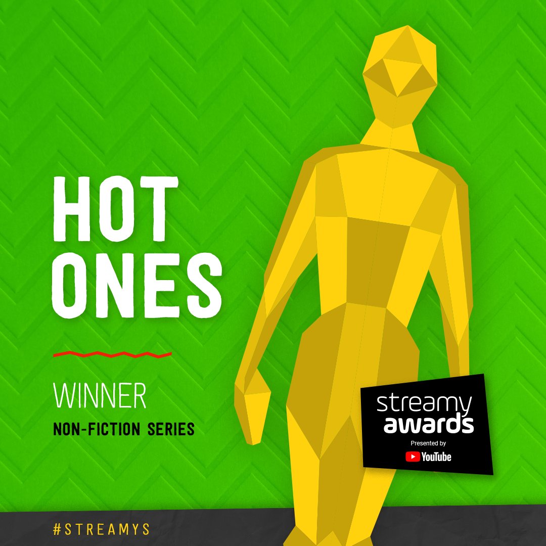 Streamy Awards on Twitter "the NonFiction Series winner at the 