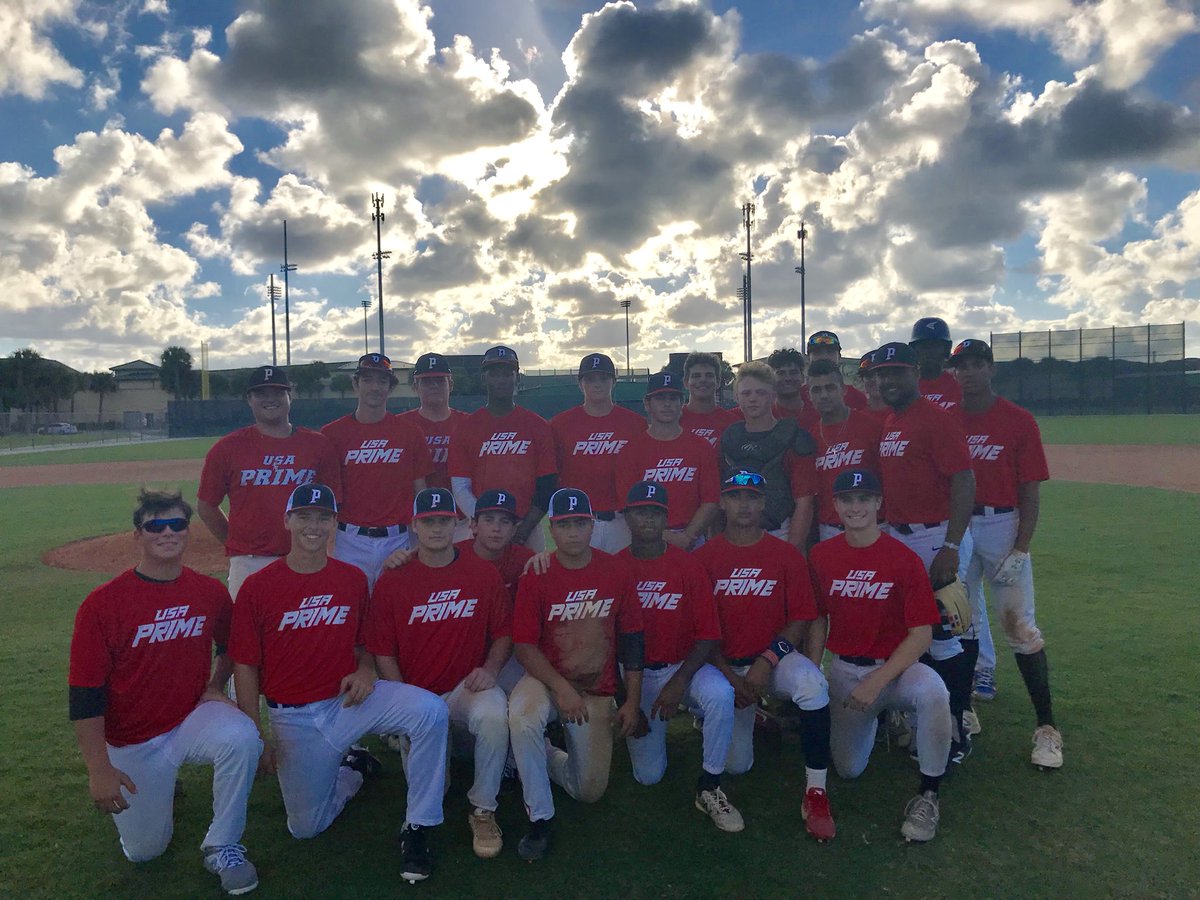 Jupiter Playoffs! Congratulations to an outstanding group of talented men! 10:20am on Marlins 6 vs Braves Scout Team. Thank you <a href="/PerfectGameUSA/">Perfect Game USA</a> <a href="/bgowins1219/">Brandon Gowins</a> <a href="/gsabers/">Greg Sabers</a> #Jupiter <a href="/FredMcGriff29/">Fred McGriff</a>