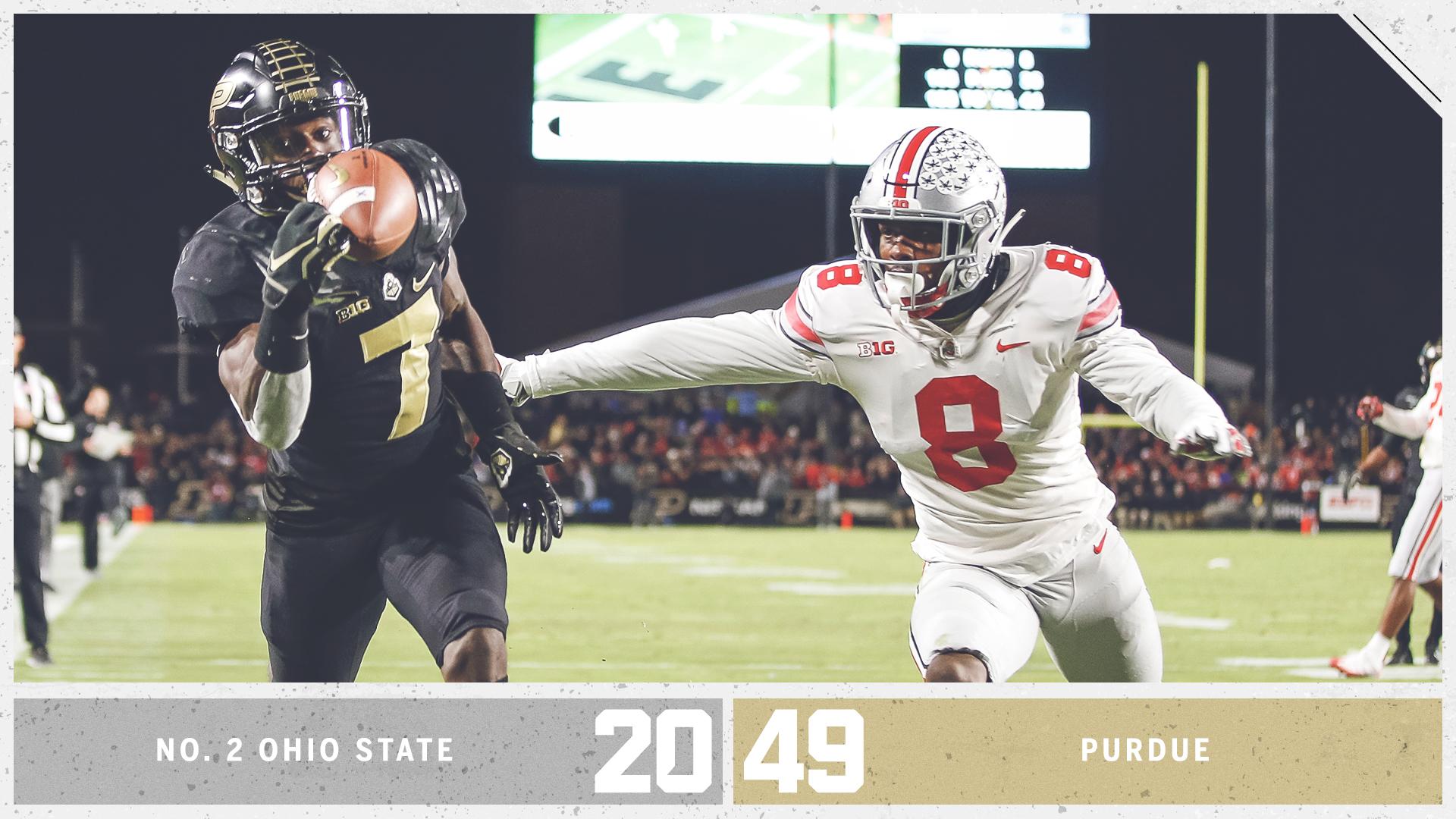 ESPN on Twitter "DOWN GO THE BUCKEYES! Purdue gets the HUGE win at