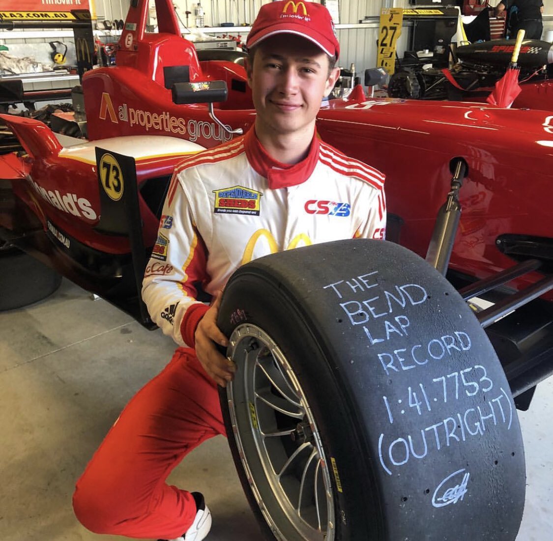 thebend_msp's tweet image. Australian F3 @cameronshields73 has smashed the outright lap record on the 4.95km International Circuit previously held by @daffidreynolds by 6 seconds 🔥 The new lap record stands at 1:41.7753 👏👏👏 #laprecord #ausf3 #formula3 #recordsaremadetobebroken #thebendmotorsportpark🇦🇺