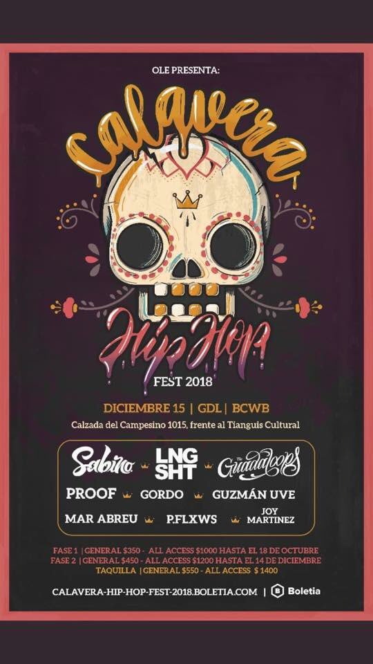 Boxx_Records's tweet image. @guzmanuveBR  en el festival #calaverahiphop !! Boletos en @boletia !! Este diciembre - imperdible!! @PennyMGMT @PimientaDinamit