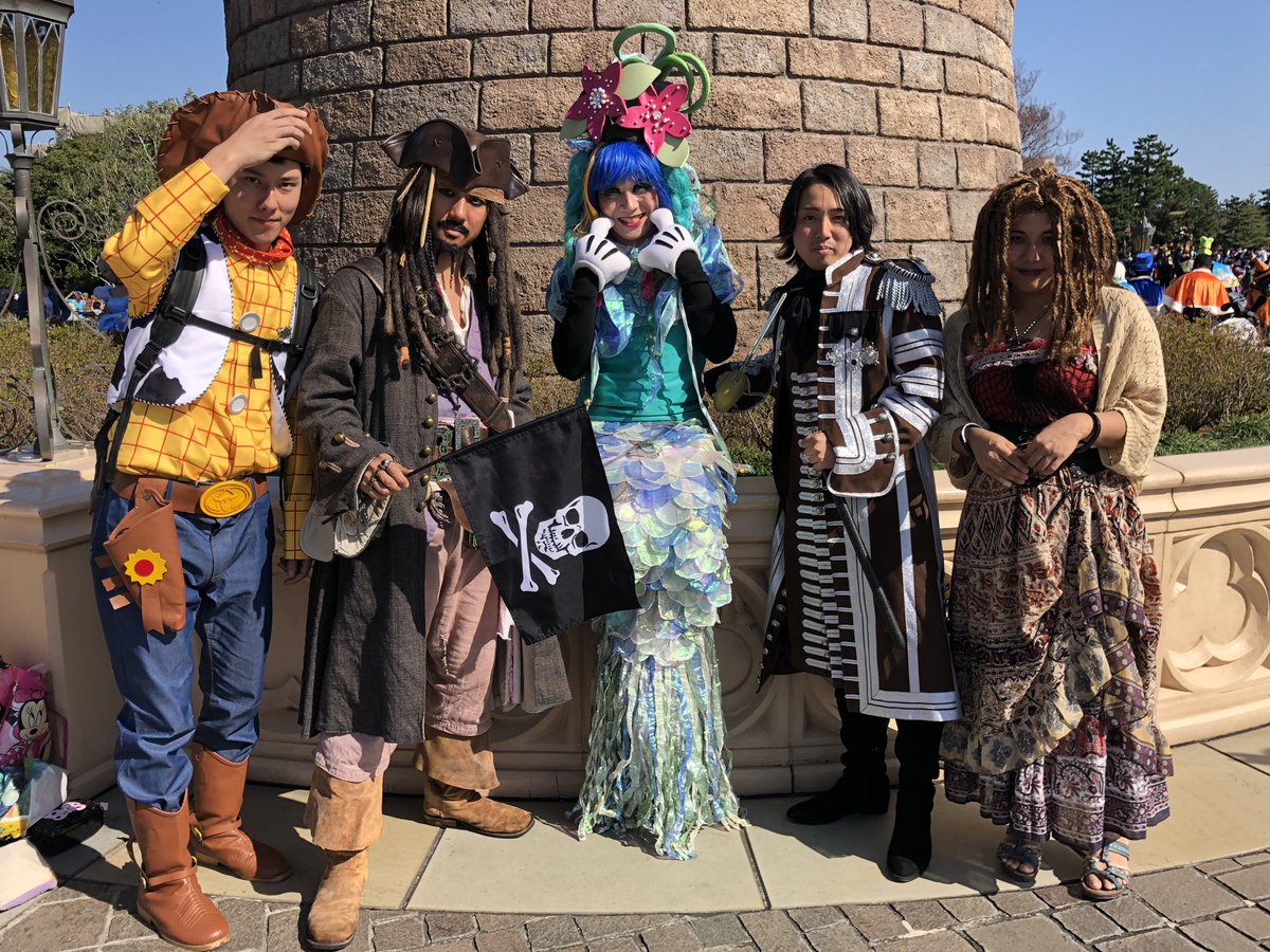 Bura メレブコスプレ Minnie Marmaid エメ人魚姫見つけました お写真撮って頂きありがとうございます