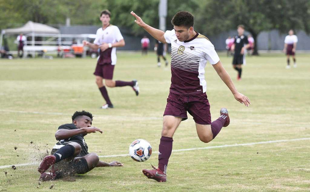 Zach Davis (@zachdavislmt) on Twitter photo The <a href="/TAMIUAthletics/">TAMIU Athletics</a> soccer team took over the final postseason spot with four second-half goals during a Senior Day win Saturday against <a href="/utpbfalcons/">UTPB Athletics</a>.
The TAMIU women's team lost a close game on the road at third-place <a href="/NewmanJets/">Newman Athletics</a>.
lmtonline.com/sports/article… The <a href="/TAMIUAthletics/">TAMIU Athletics</a> soccer team took over the final postseason spot with four second-half goals during a Senior Day win Saturday against <a href="/utpbfalcons/">UTPB Athletics</a>.
The TAMIU women's team lost a close game on the road at third-place <a href="/NewmanJets/">Newman Athletics</a>.
lmtonline.com/sports/article…