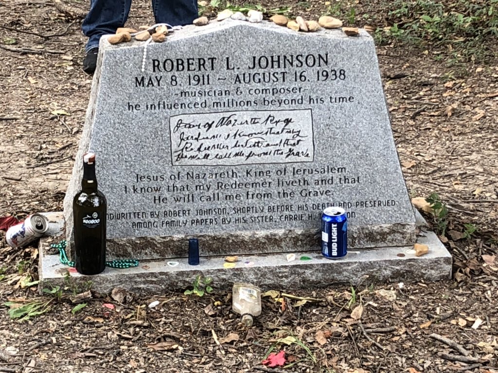 jemzer's tweet photo. @edsongsofpraise Went to Robert Johnson’s grace just outside greenwood, worth a trip if your in clarksdale https://t.co/NEgsnLdxrQ