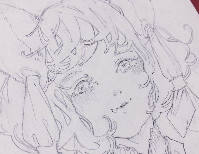 へへへ可愛い子が描けた。 