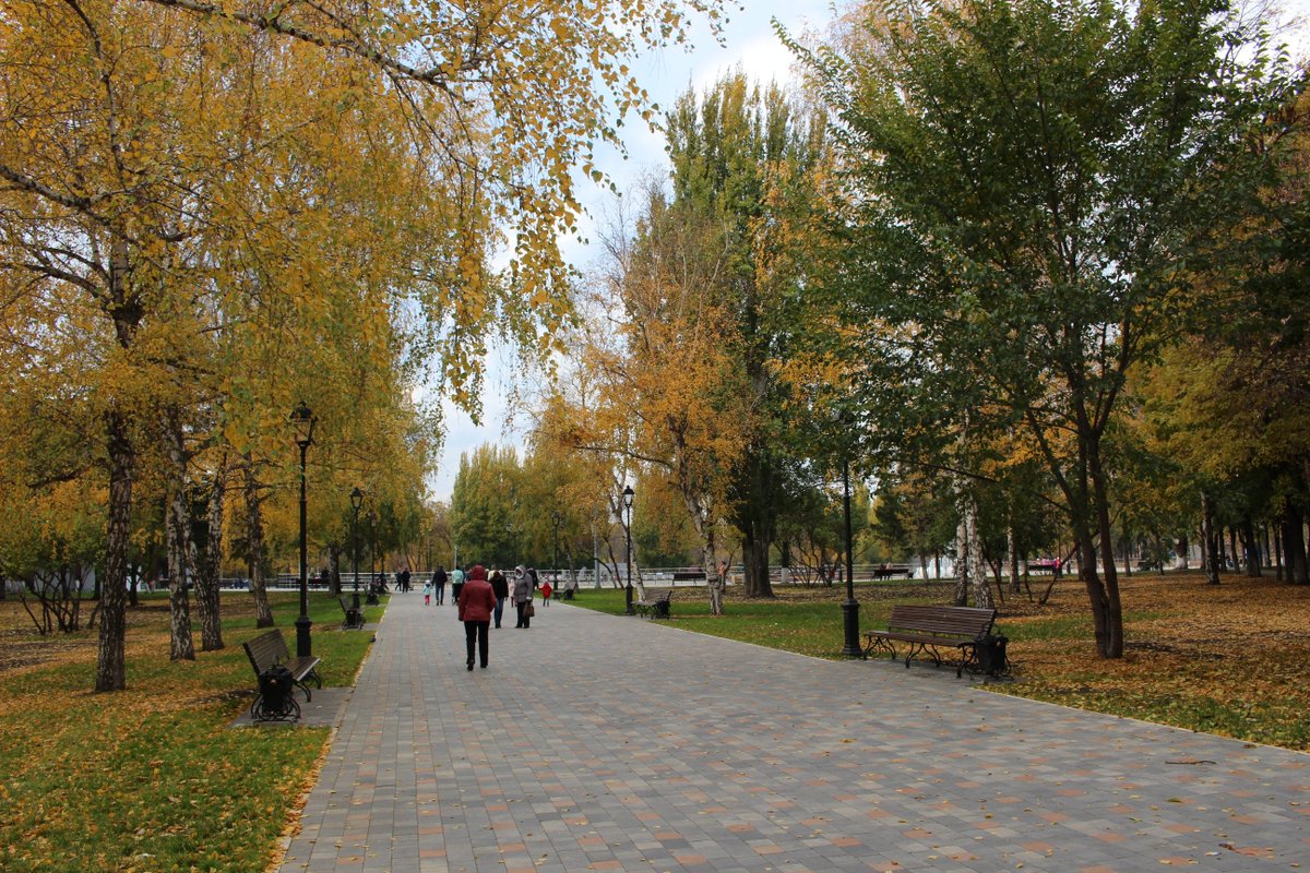 Сквер Металлургов Магнитогорск