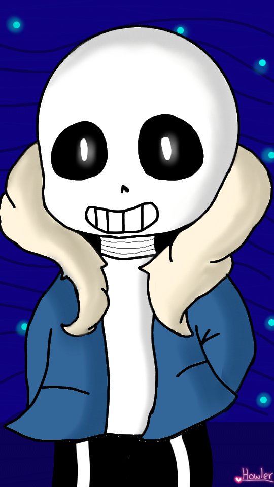 I found an old drawing of Sans in my phone