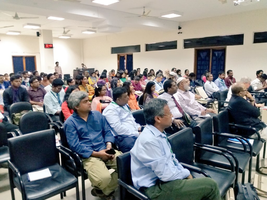 Day 2 of #csd2018 #conference starts with a panel discussion on 'Sustainability in Project Design and Implementation'.
Panel for Project Design:
<a href="/HasinJahanHJ/">Hasin Jahan</a> <a href="/PracticalAction/">Practical Action</a>, <a href="/khalidshiblee/">Khalid Shiblee</a> <a href="/OxfaminBD/">Oxfam in Bangladesh</a>, <a href="/Concern/">Concern Worldwide</a> #Bangladesh &amp; <a href="/ChristianAidBD/">Christian Aid BD</a>. <a href="/SaleemulHuq/">Saleemul Huq</a> <a href="/samiyaselim/">Dr Samiya Selim</a>