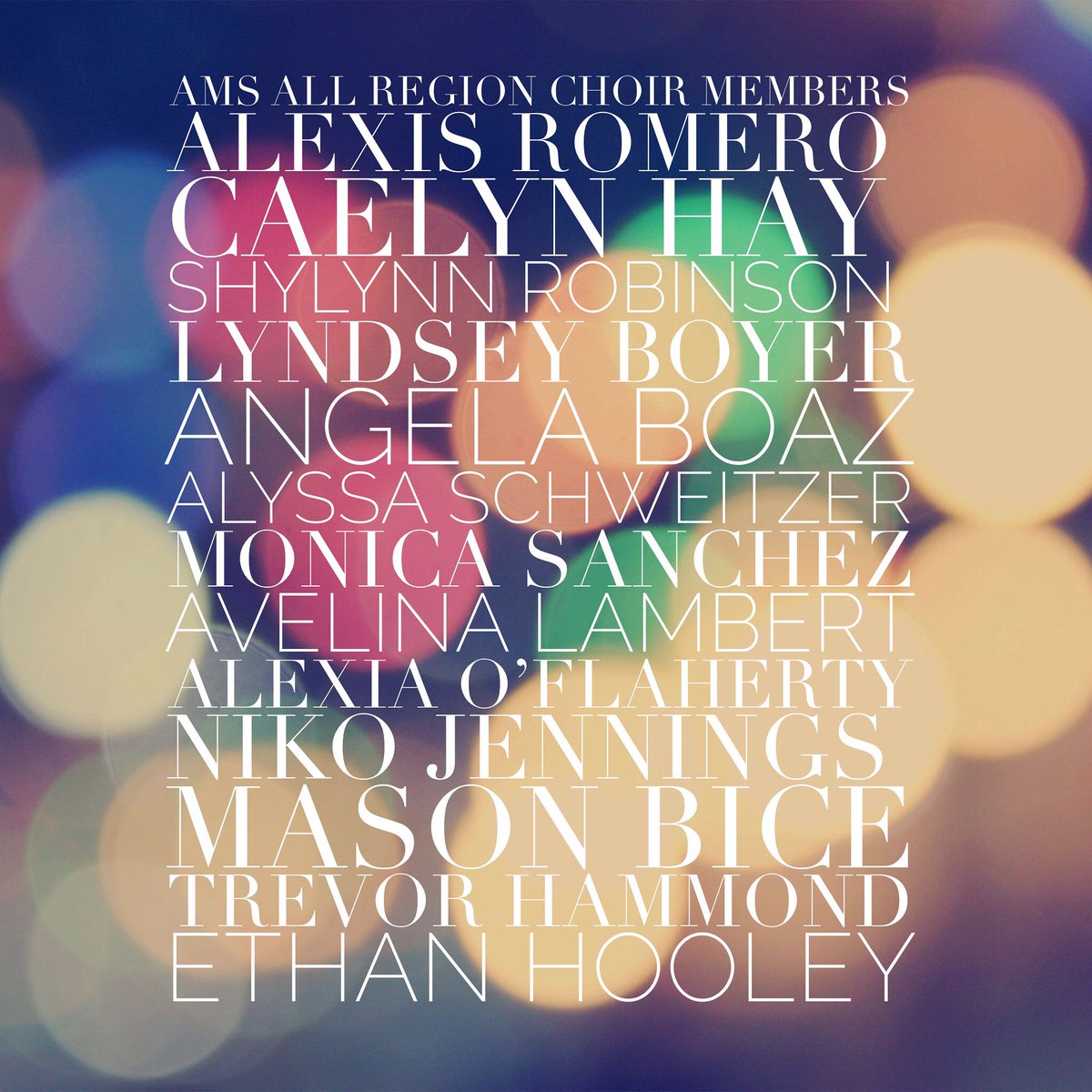Let’s hear it for our 13 <a href="/SingingLions1/">Adams MS Choir</a> who made it to All Region Choir! #expectthebest