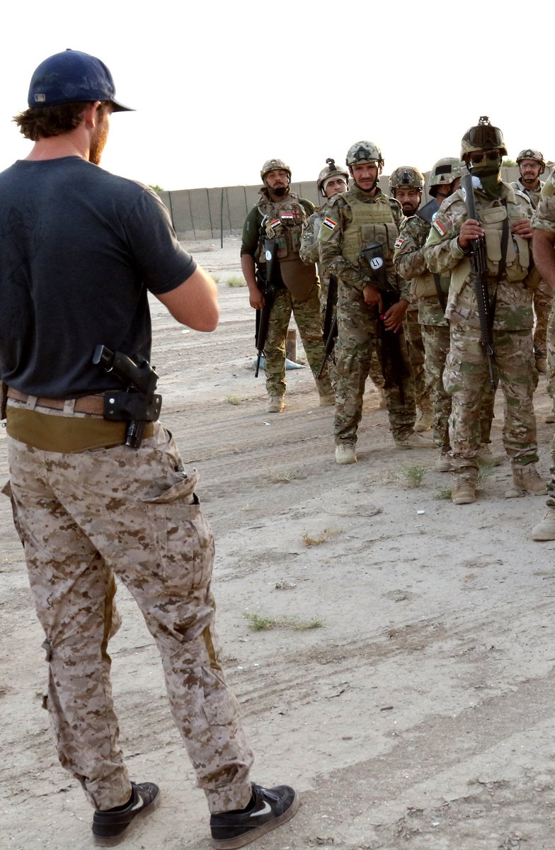تويتر \ TP 🤘🏻 على "US SEAL training Iraqi SOF members Al-Taqaddum Air Base in Iraq #NSW #SF #Teams #NavySEAL @CJTFOIR #Janoski https://t.co/iBvkL0wab5"