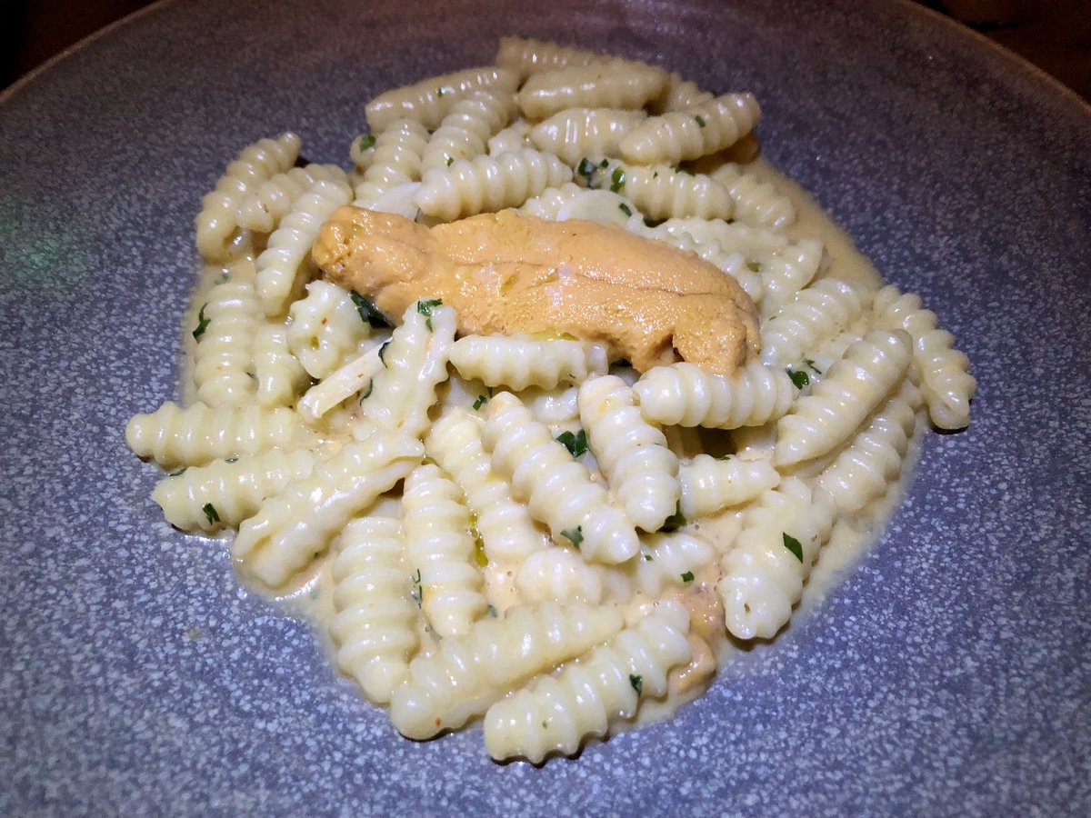 Casulli ai ricci di mare from <a href="/felixlosangeles/">FelixLosAngeles</a> <a href="/evanfunke/">EVAN FUNKE</a> #pasta #seaurchin ...