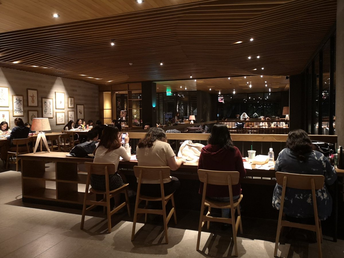 BryanTa87189660's tweet photo. Library or SB? newly opened SB along West Avenue https://t.co/w3SN4qbVmq