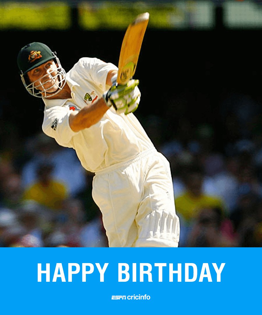 \" Happy birthday to Damien Martyn! 

 