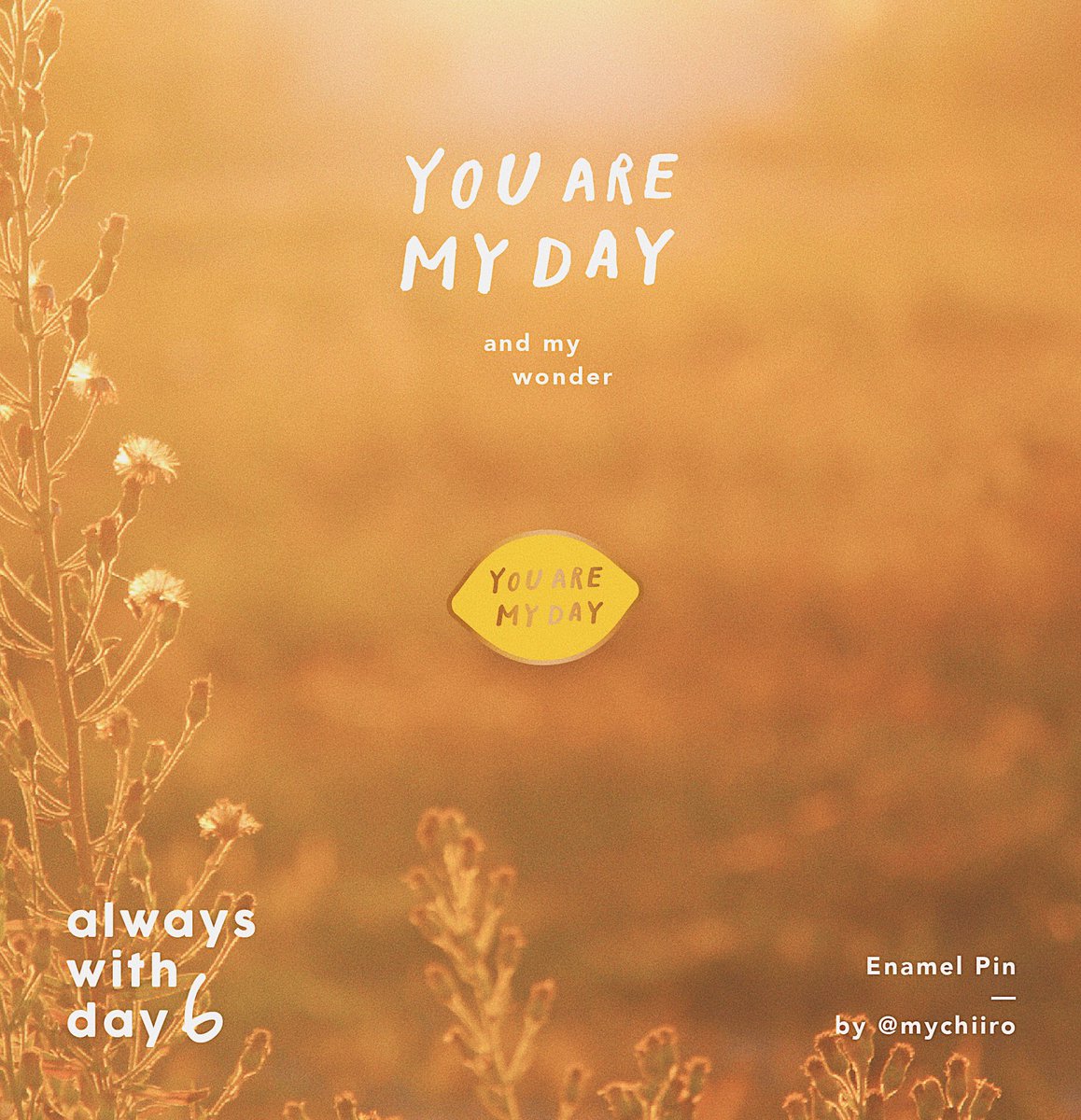 mychiiro's tweet photo. β¨ YAMD & My Wonder pin β¨
π Batch 3 OPEN π
β
πΈ Pre-order: 10/21~10/28
βοΈ Order: 10/29~Sold Out
π° 9USD+Shipping / 11SGD+Postage
π ETA: Dec
πΒ https://t.co/PuOP3sZGQa
GO+Overseas βΆ DM π
#DAY6 #λ°μ΄μμ€ #Day6Goods #YAMDpin https://t.co/3LIBjhu8e6