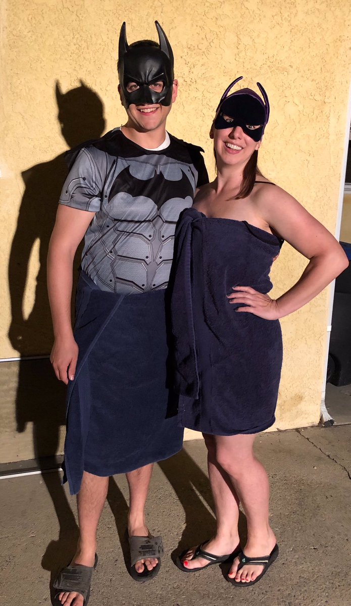 sneakyvarmint's tweet photo. We are the bubble that baths in the night. 🛁 🦇 
Bath Girl &amp; Bath Man!
@ Blood Bath &amp; Beyond Party 🎃👻 #Halloweeeeen https://t.co/vtilXOeOSP