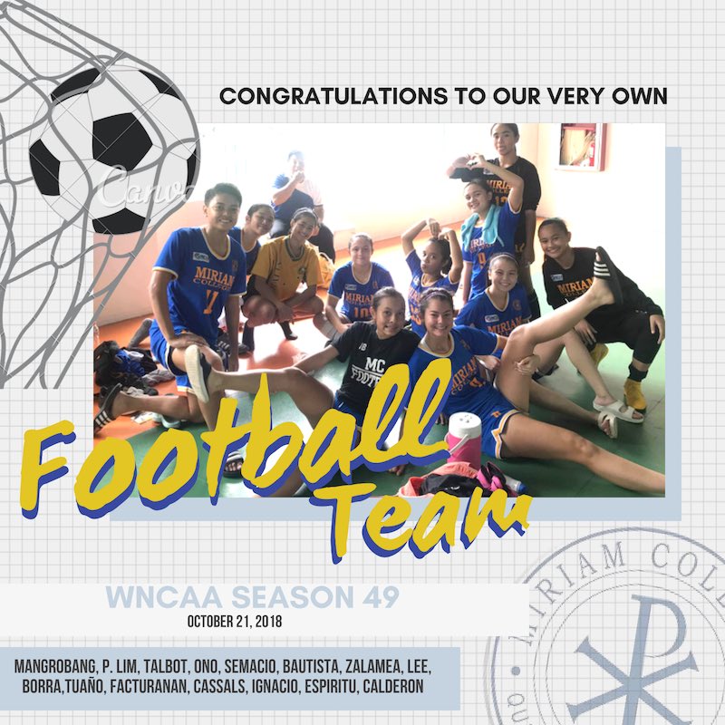 MCHSSC's tweet photo. A tremendous weekend for our football team! Two straight wins 💙💛 You guys never cease to amaze us! https://t.co/qJecYobWF6