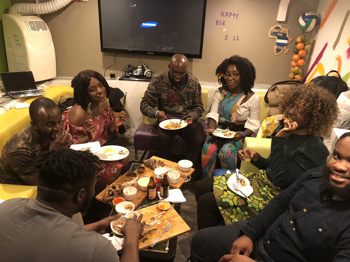 AbuBYillah's tweet photo. WOW. #SLACfest WOW.
Thanks everyone.
Will respond and reply to allman later.
Post-show meal with some of the dream-team.
#LongLiveSL https://t.co/xtyyPmhygA