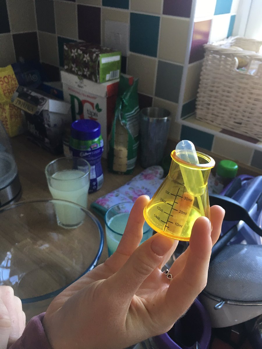 bethsully_'s tweet photo. Only Kate would have a conical flask and pipet shot glass https://t.co/BA9oYidtUC
