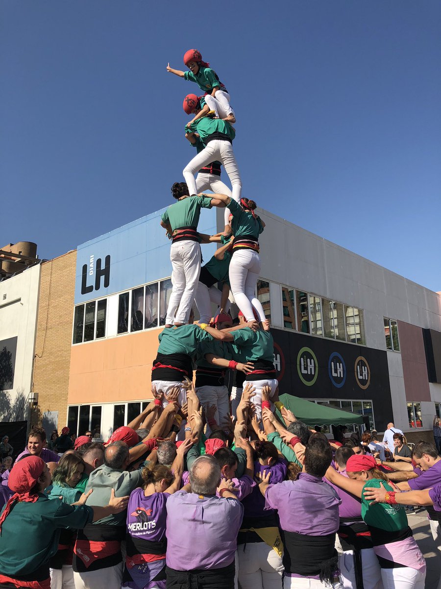 grallatorrelles's tweet photo. Jornada castellera pel 18è aniversari de la Colla Jove de l’Hospitalet amb la @CCFigueres, els @EncantatsBegues i la @CollaJoveLH #grallers #castellers #culturapopularitradicional #grallersdetorrelles https://t.co/SdsJUv8QCd