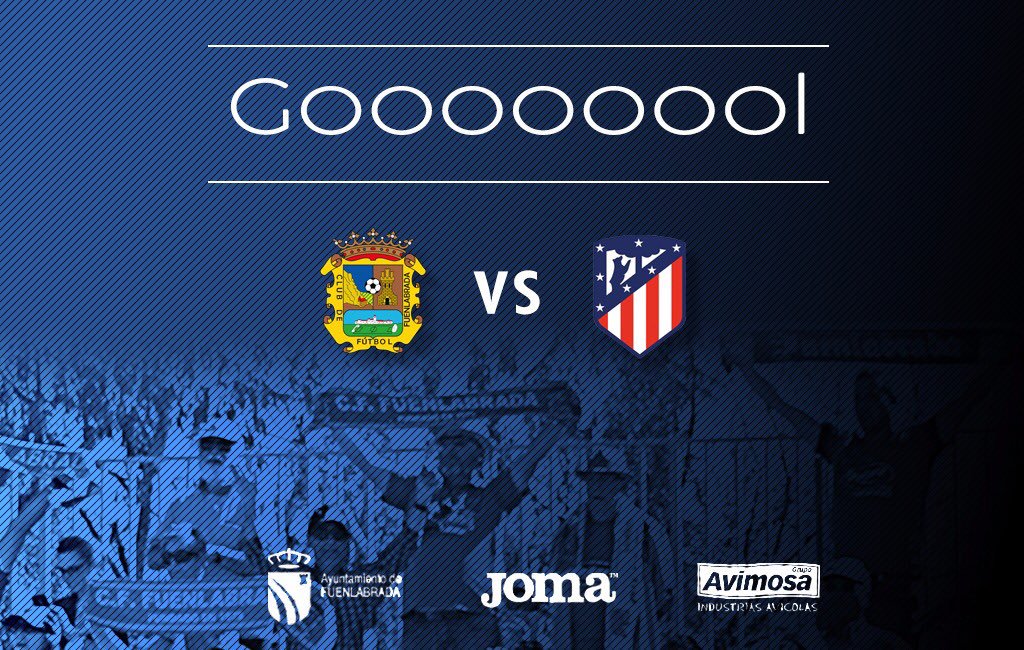 Fuenla's tweet photo. ⏱67’ | GOOOOOOL GOOOOOOL GOOOOOOOL GOOOOL DEL FUENLA GOOOOOOOOOOL DE CEDRIC
(1-0) #FuenlaAtletiB #VamosFuenla https://t.co/Rc9YCHyLKU