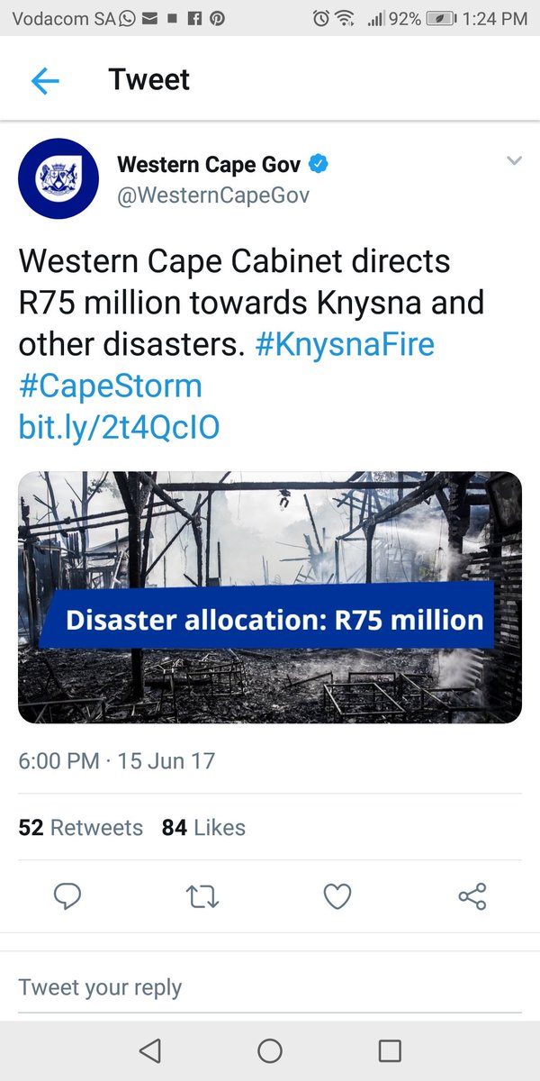 #RememberKhayelitsha @FlyMangoSA @PicknPay & @FlySafair do your super best like u did last year in Knysna @WesternCapeGov surpass this 👇