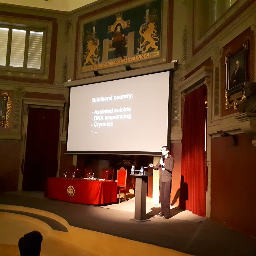 TransVision2018's tweet photo. Transhumanism around the World - Perú &amp; Venezuela  (José Cordeiro), South Korea (Mira Kwak), Sweden (Waldemar Ingdahl), Switzerland (Alexandre Maurer), TransVision Madrid 2018.

#transvisionmadrid #transhumanism #humanityplus #future https://t.co/WtdsHWfiwL