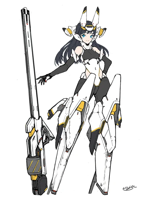 過去の設定考えたりSD化したりしたメカ少女 